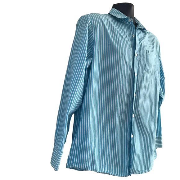 80s style Liz Claiborne mens button up sz large - Picture 2 of 4